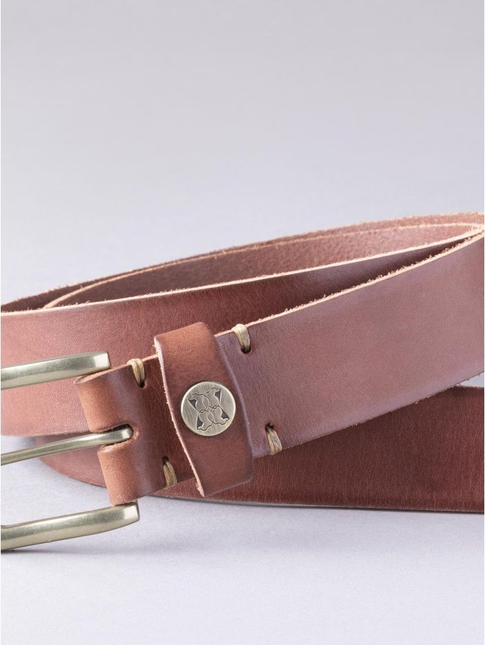 Lakeland Icon Leather Belt in Tan