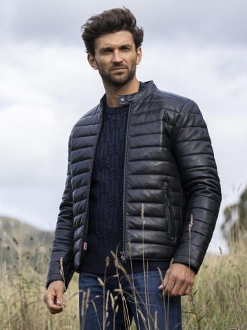 Lakeland Leather Thornthwaite Leather Jacket in Black