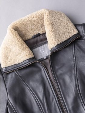 Haweswater Leather Jacket in Chocolate Brown